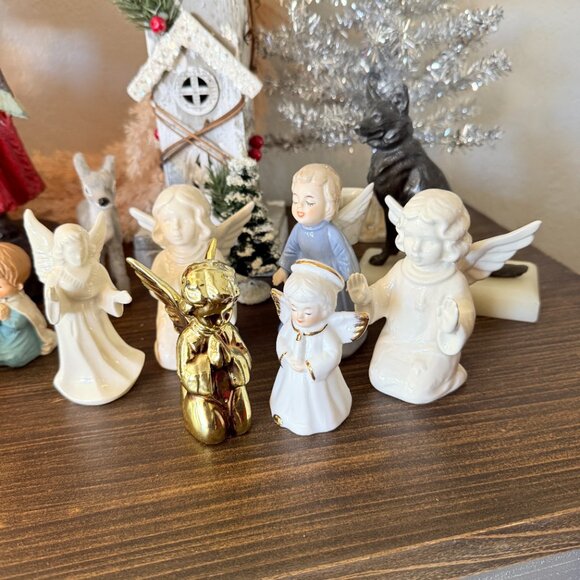 Vintage Porcelain Angel Bundle from Germany & Japan. - Picture 6 of 17